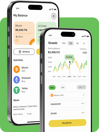 Zorza Rentura trading platform with live market data